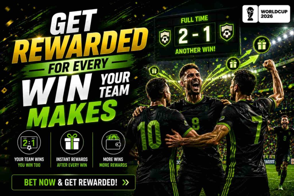 Get Rewarded for Every Win Your Team Makes